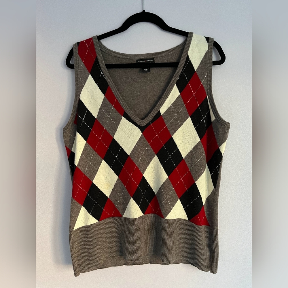 Argyle Vest